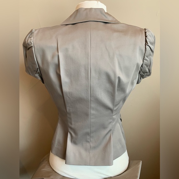 NWT BCBG MaxAzria cotton cap sleeve “coco” suit - Picture 5 of 10